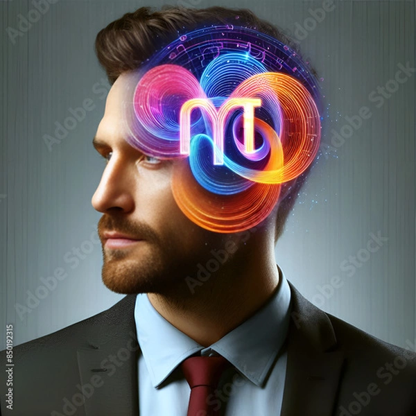 Obraz meta and people.Generative AI