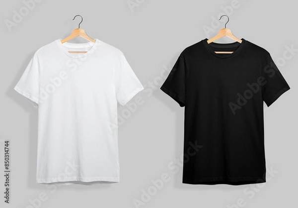 Fototapeta Minimal Tshirt Mockup Design