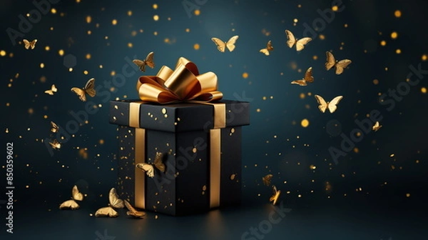 Obraz christmas gift box