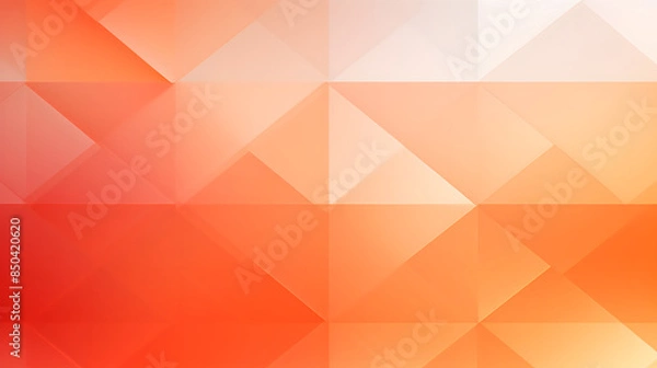 Fototapeta orange low poly background