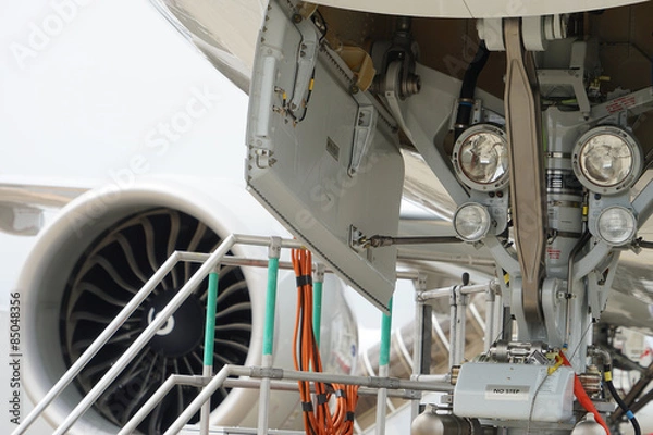 Obraz réacteur d'avion