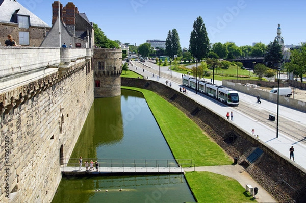 Obraz centre de Nantes