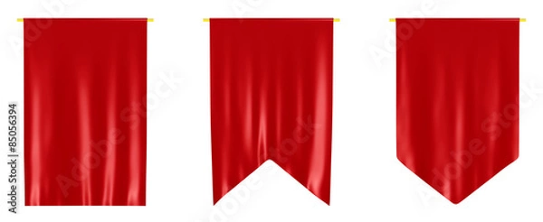 Fototapeta Red flags