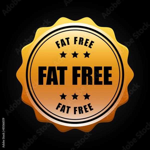 Fototapeta fat free