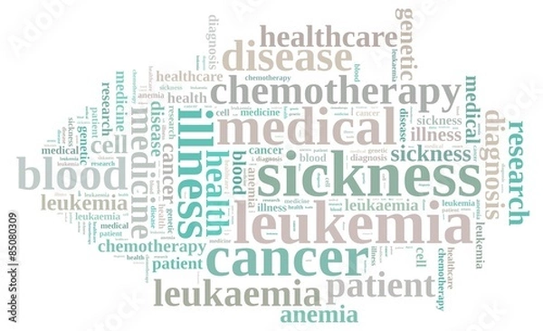 Fototapeta Leukemia.