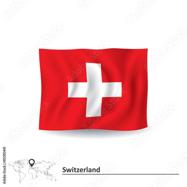 Obraz Flag of Switzerland