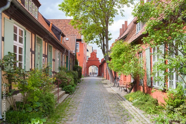 Obraz Stralsund altes Klostergelände