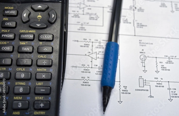 Fototapeta Engineer's Workspace