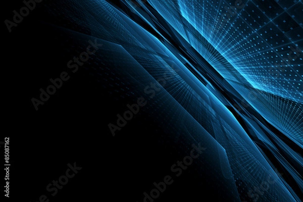 Fototapeta Digital technology abstract background