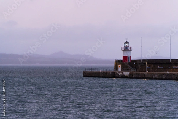 Fototapeta lighthouse in the sea