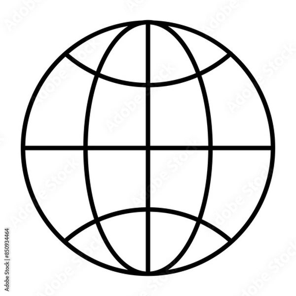 Obraz Global Icon Design