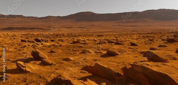 Obraz Równina Marsa