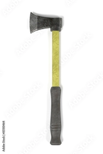 Obraz 3d render of axe tool
