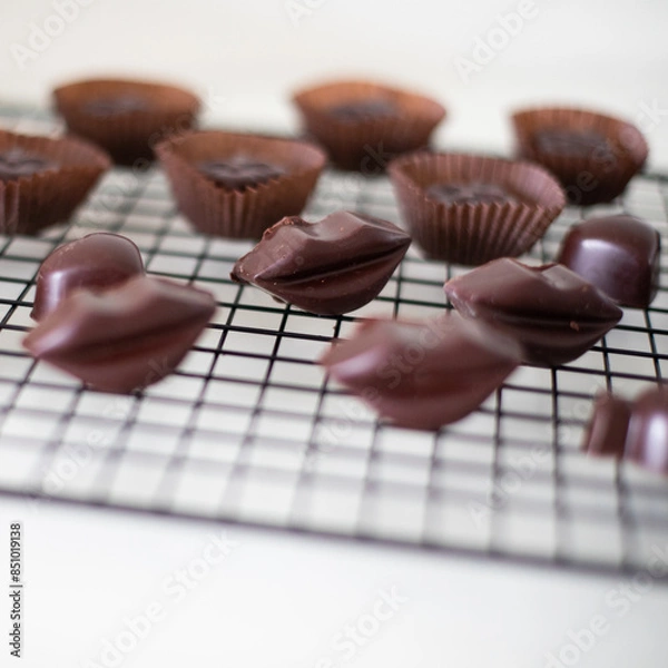 Obraz Handmade Chocolate in the shape