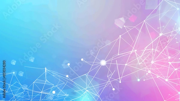 Fototapeta Abstract Network Gradient Design