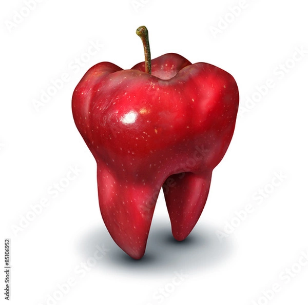 Obraz Apple Tooth