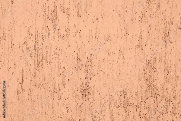 Fototapeta Peach fuzz textured surface, closeup. Trendy shade of 2024 year