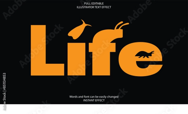 Fototapeta 3d vectors Life
