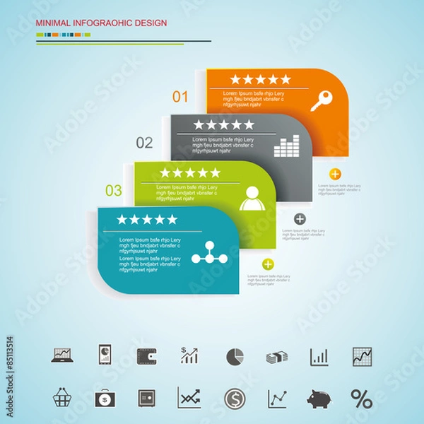 Fototapeta инфографика