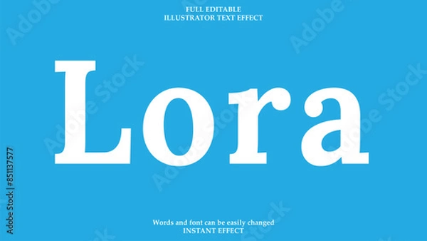 Fototapeta 3d vectors Lora
