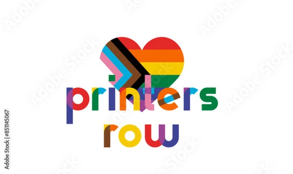 Fototapeta printers row