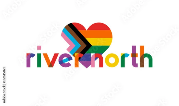 Fototapeta river north