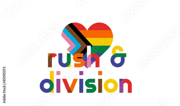 Fototapeta rush & division