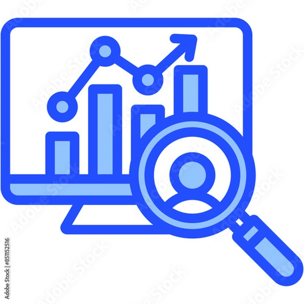 Obraz Customer Analytics Icon