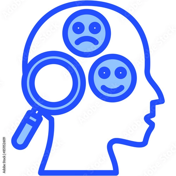 Fototapeta Behavior Analysis Icon