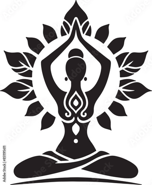 Fototapeta Beginner’s Guide to Yoga: Easy Steps to Get Started