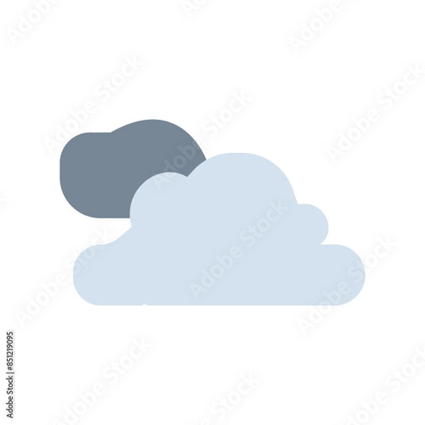 Fototapeta Clouds icon