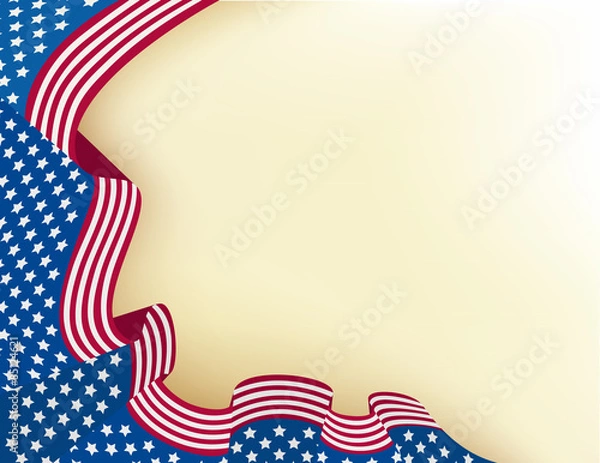 Obraz Independence day background