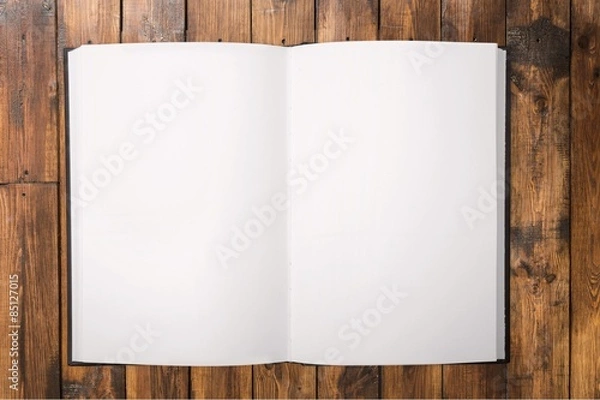 Fototapeta Book, open, top.