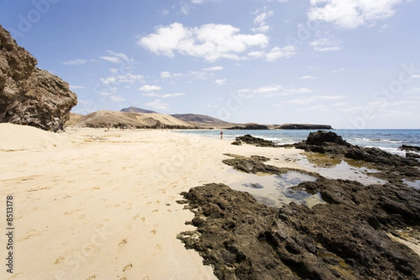 Fototapeta Papagayo beach, Lanzarote