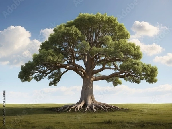 Obraz tree on the hill