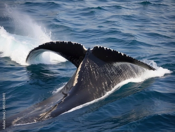 Obraz dolphin in the water