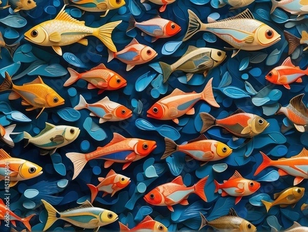 Obraz fish in the water