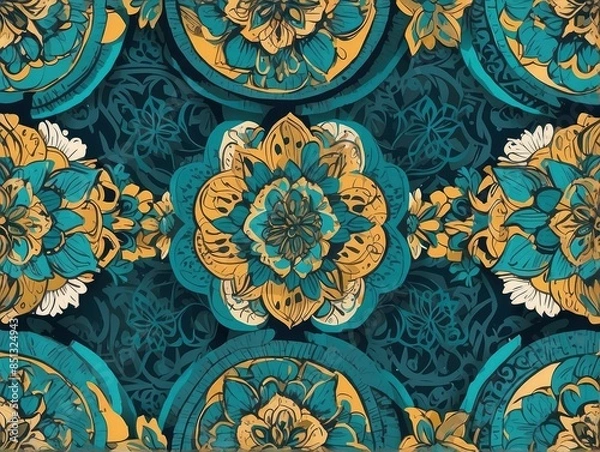 Obraz seamless floral pattern