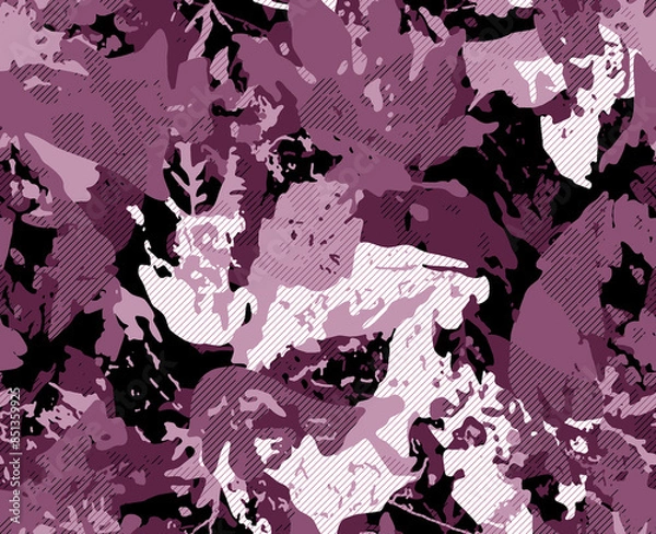 Fototapeta Vibrant floral illustrations features intricate designs with bold, colorful patterns, perfect for various creative projects. Ideal for textiles, stationery, wallpapers, and digital media etc.