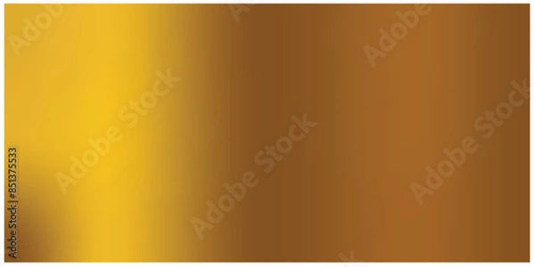 Fototapeta Gold foil background with light reflections. Golden textured wall. 3D rendering.	