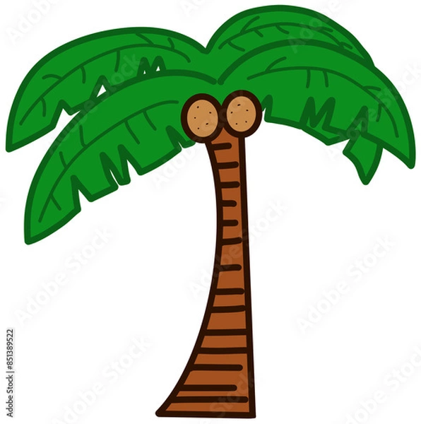 Fototapeta 야자수