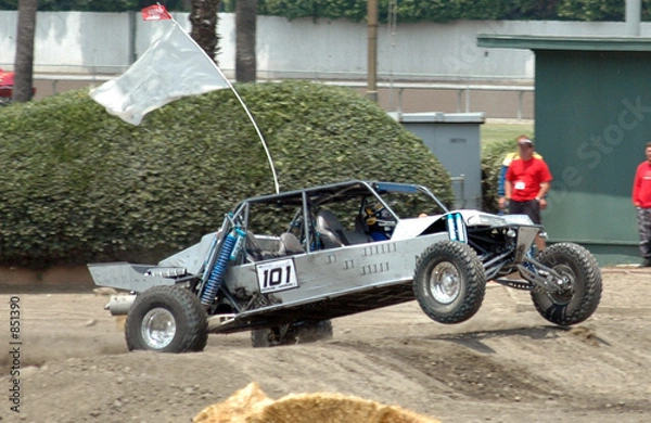 Obraz sand car