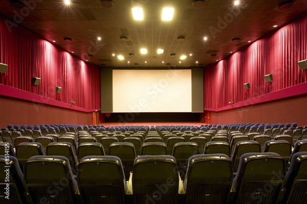 Obraz empty cinema auditorium