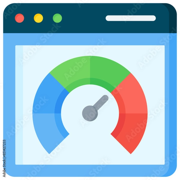 Obraz Page Speed Icon