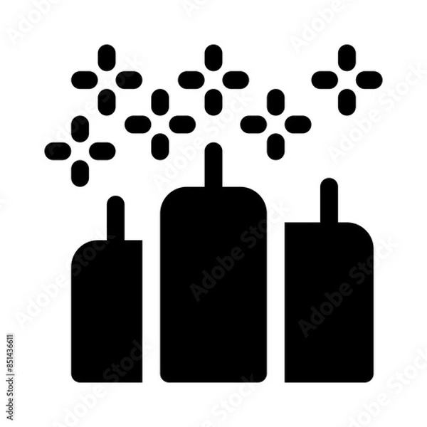 Fototapeta celebrate glyph icon