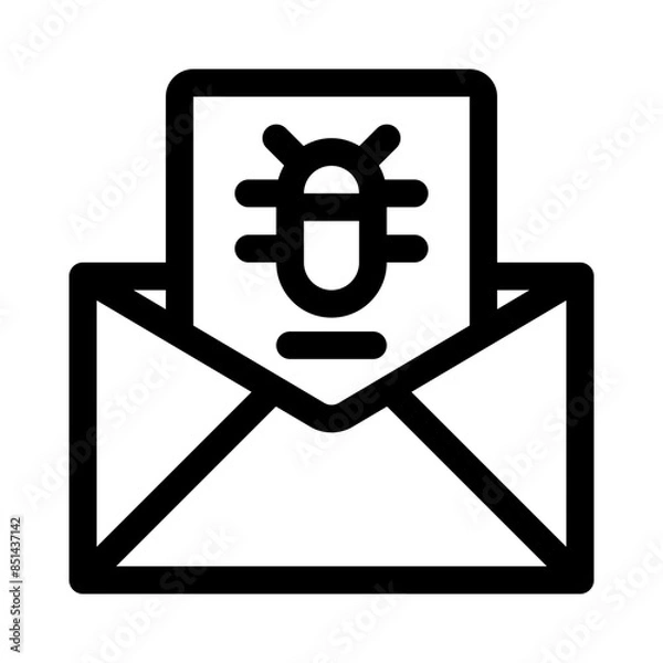 Obraz email line icon