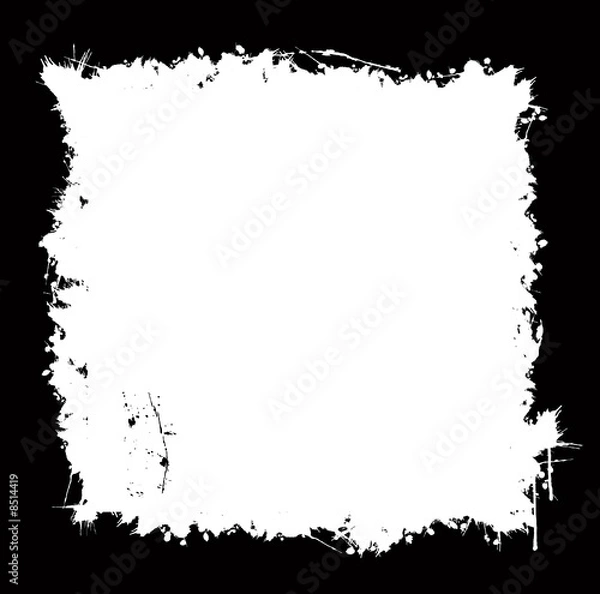 Fototapeta splash vector border