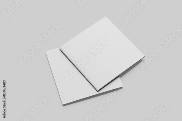Obraz Blank Square Brochure White