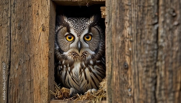 Obraz great horned owl