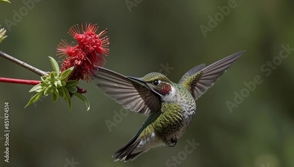 Obraz hummingbird in flight